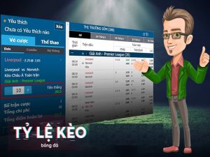 tỷ lệ kèo